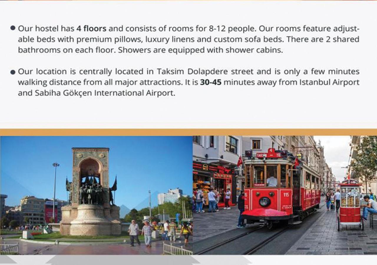 Nostalji Hostel Istanbul Exteriör bild